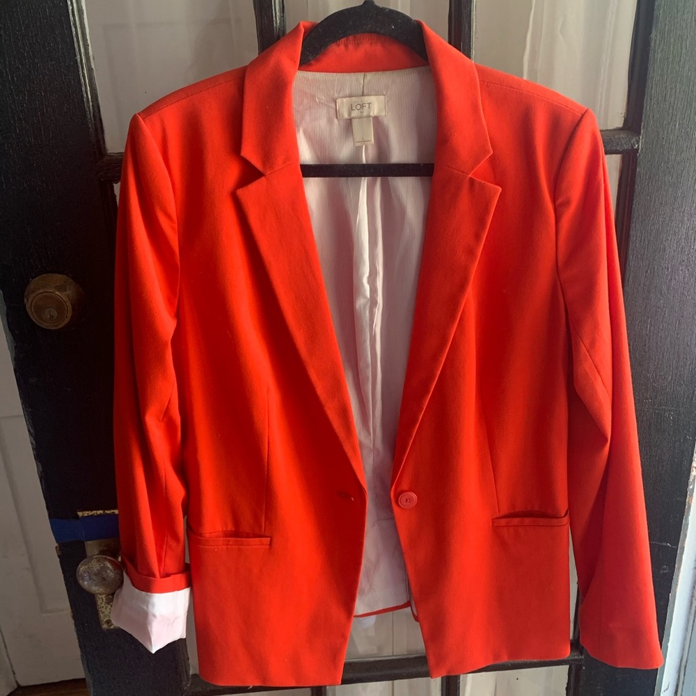 Red Women’s Blazer